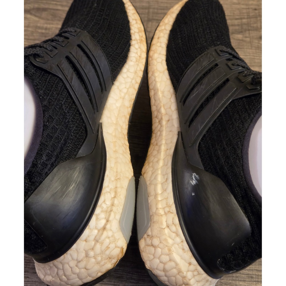 Adidas UltraBoost 4.0 Running Shoes Women's Size 7.5 Black White - Picture 5 of 11